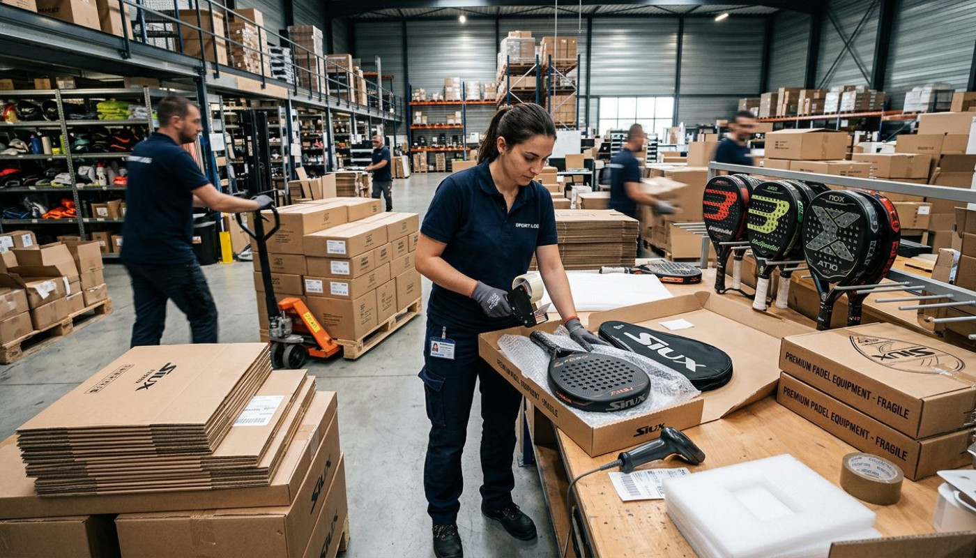 Quels défis logistiques pour livrer des raquettes de padel haut de gamme ?